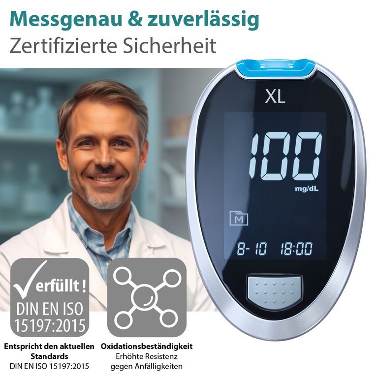 Shopapotheke GlucoCheck XL Blutzuckerteststreifen 100 Stück