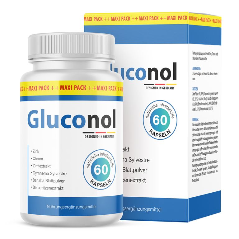 shopapotheke Gluconol Kapseln - Im praktischen Maxi-Pack