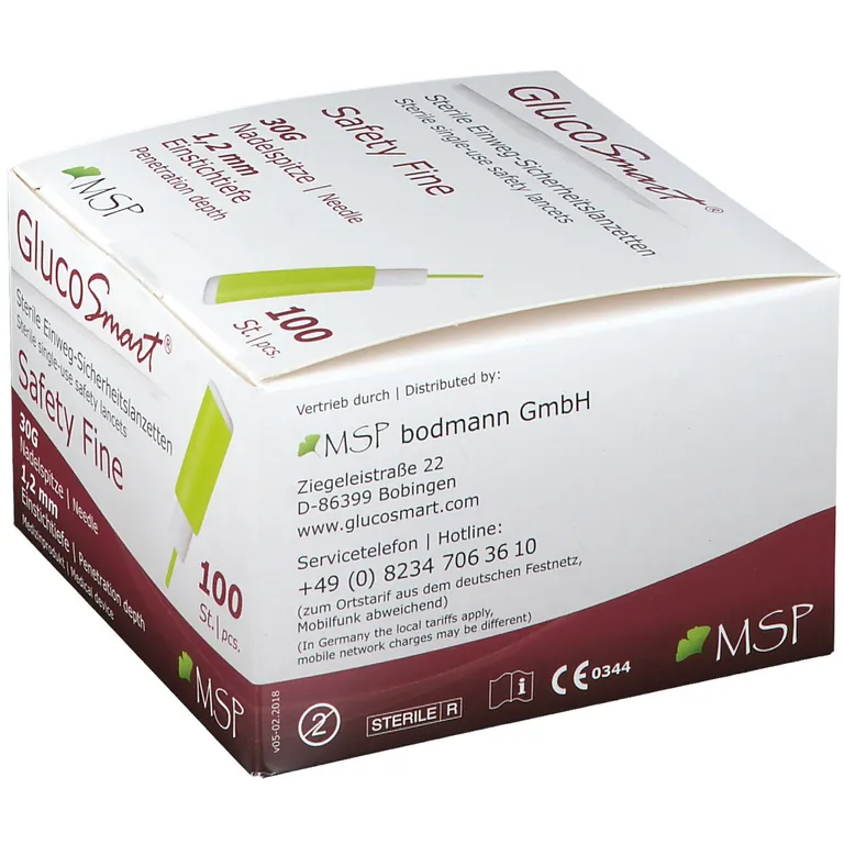 Shopapotheke GlucoSmart® Safety-Fine Sicherheitslanzetten