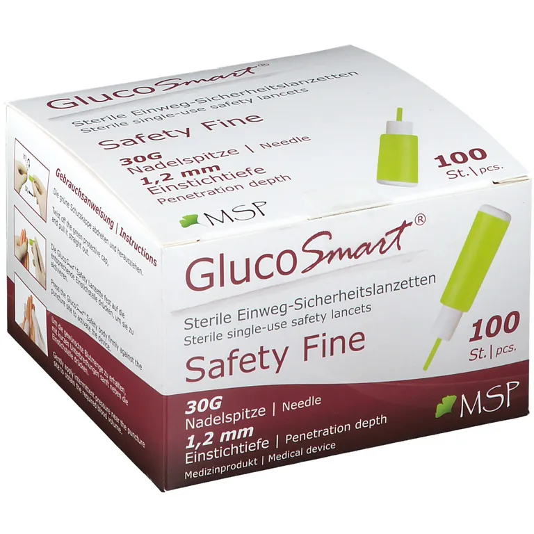 shopapotheke GlucoSmart® Safety-Fine Sicherheitslanzetten