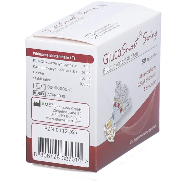 Shopapotheke GLUCOSMART® Swing Blutzuckerteststreifen