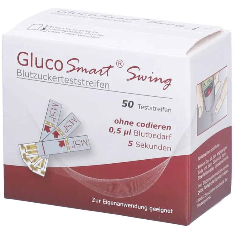 shopapotheke GLUCOSMART® Swing Blutzuckerteststreifen