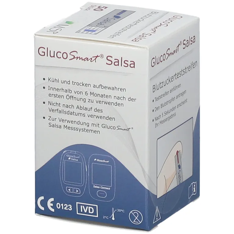 Shopapotheke GLUCOSMART Salsa Blutzuckerteststreifen Dose