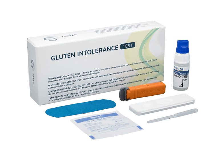 shopapotheke Gluten Test - Zöliakie Test - Glutenunverträglichkeit Selbsttest - The Tester