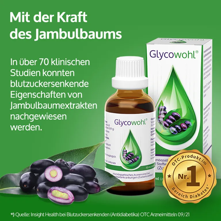 Shopapotheke GLYCOWOHL® Pflanzliche Tropfen Bei Diabetes Und Blutzucker