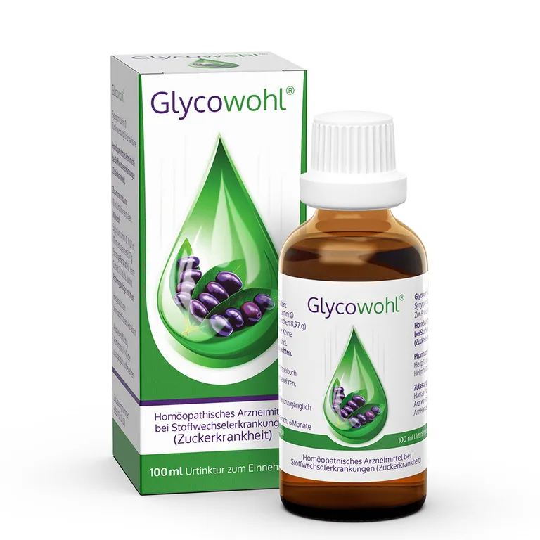 shopapotheke GLYCOWOHL® pflanzliche Tropfen bei Diabetes und Blutzucker