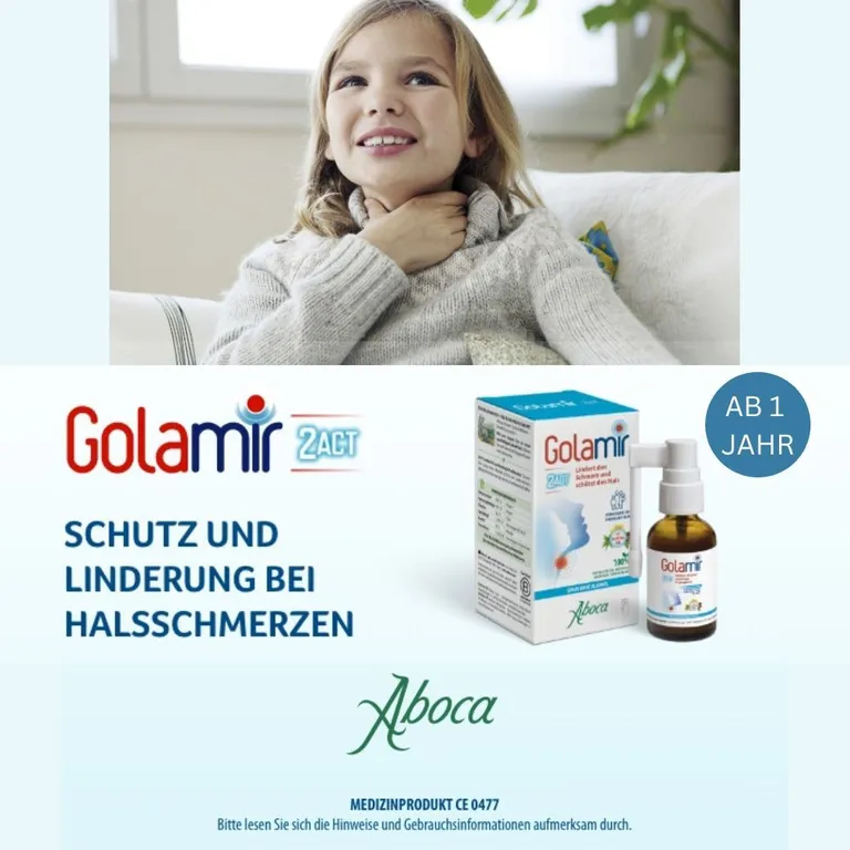 Shopapotheke Golamir 2Act Ohne Alkohol Bei Halsschmerzen