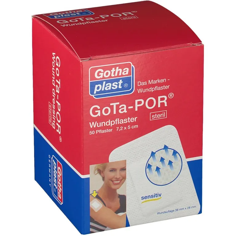 shopapotheke GoTa-POR® Wundpflaster steril 5 cm x 7 2 cm