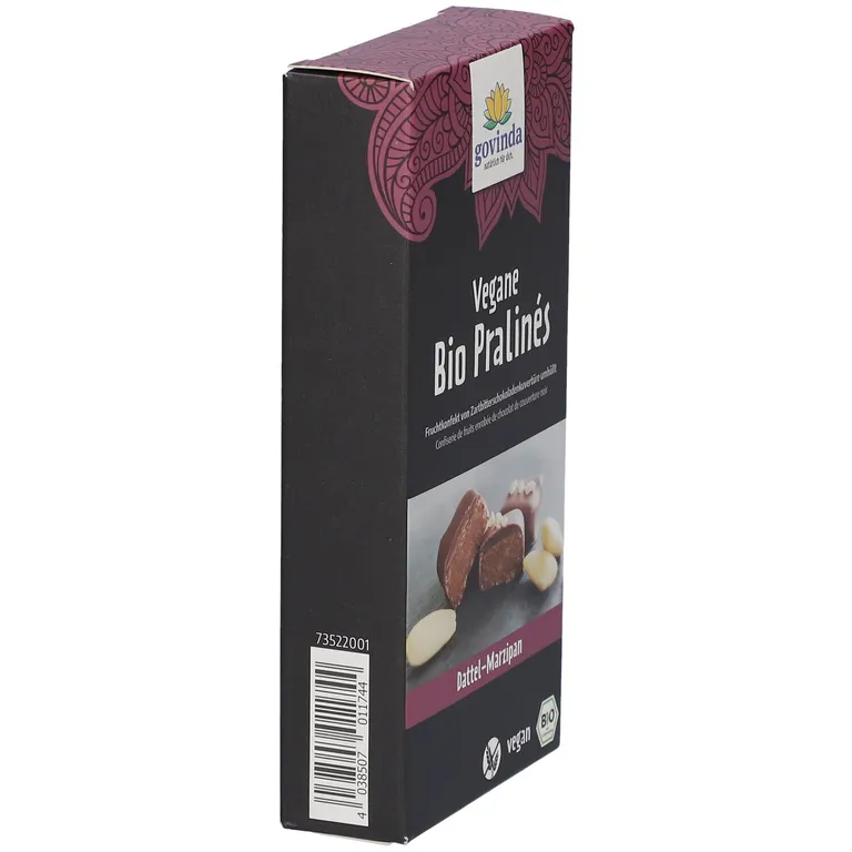 Shopapotheke Govinda Vegane Bio Pralinés Dattel-Marzipan