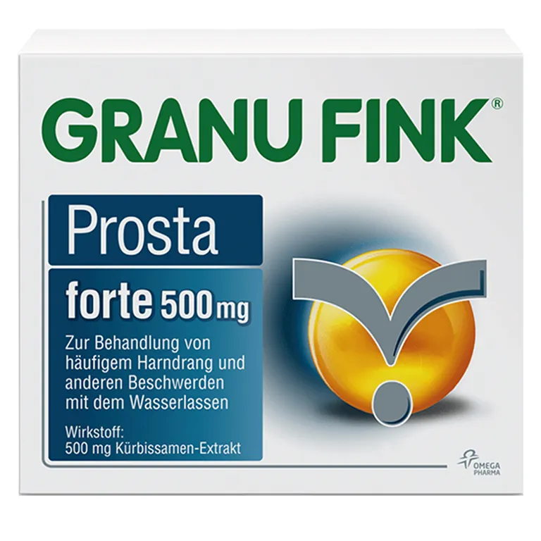 shopapotheke GRANU FINK® Prosta forte 500 mg - Jetzt 10% mit dem Code perrigo10 sparen*