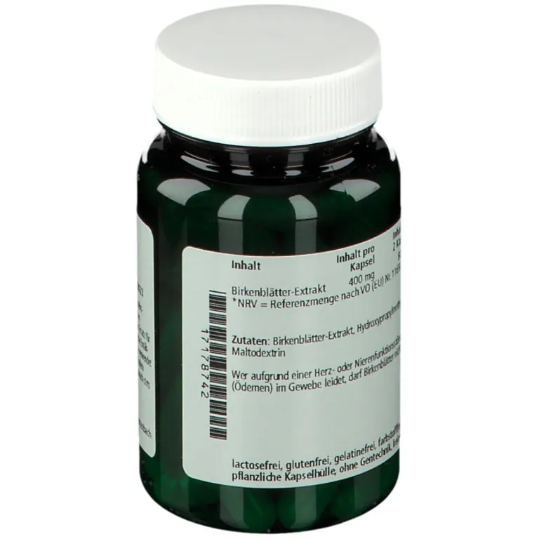 Shopapotheke Green Line NUTRITHEKE BIRKENBLÄTTER 400 Mg