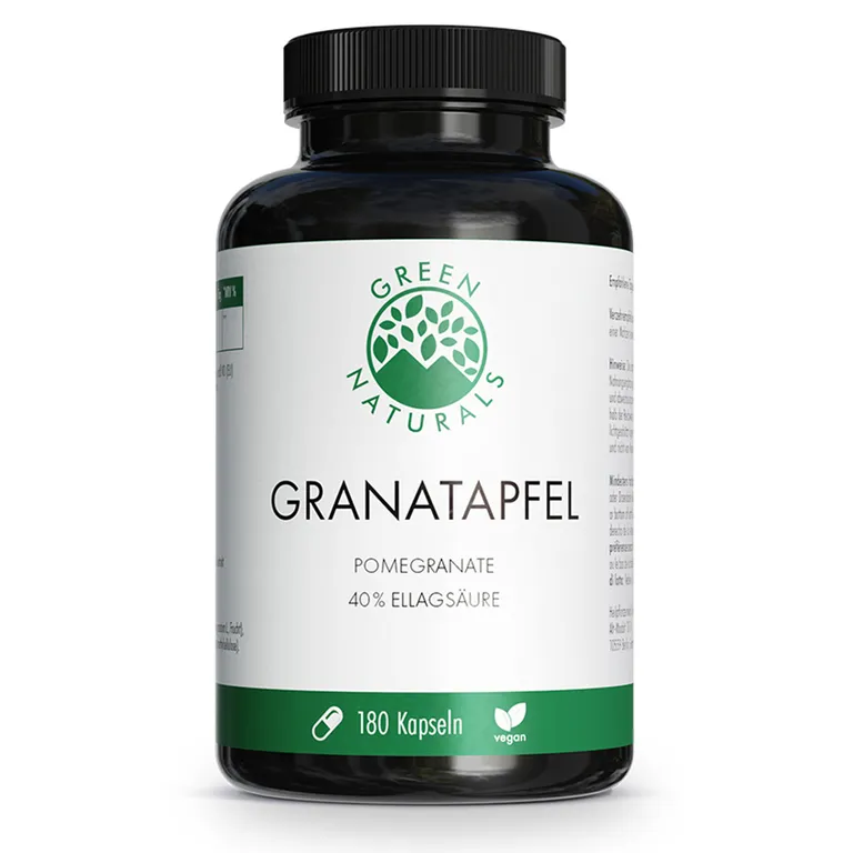 shopapotheke GREEN NATURALS Granatapfel + 40% Ellagsäure