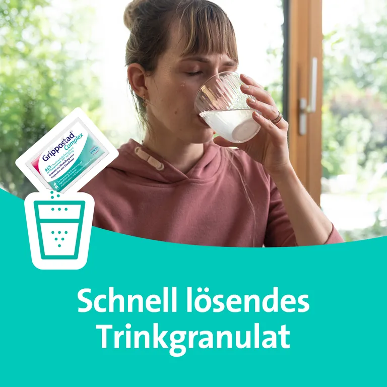 Shopapotheke Grippostad® Complex ASS/Pseudoephedrin Bei Schnupfen Und Erkältungsbedeingten Schmerzen Und Fieber