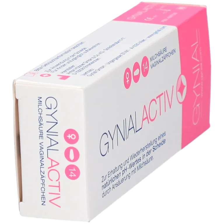 Shopapotheke GynialActiv Milchsäure Vaginalzäpfchen