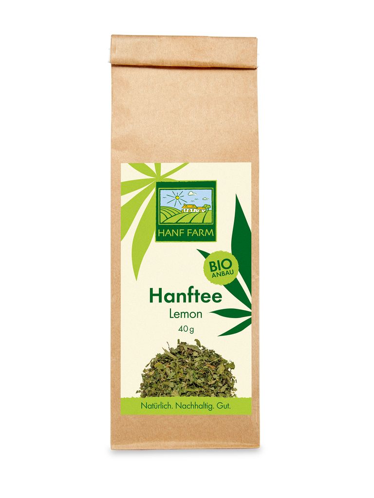 shopapotheke HANF FARM - Bio Hanf Tee Mischung mit Lemon