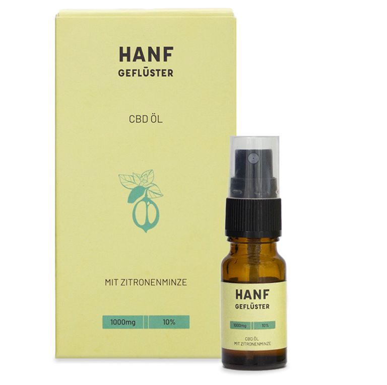 shopapotheke HANFGELÜSTER CBD Spray Zitronenminze 10%