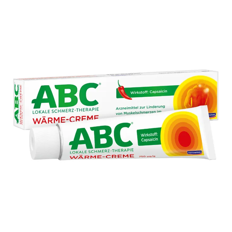 shopapotheke Hansaplast ABC® Wärme-Creme - Jetzt 20% mit dem Code ABC20 sparen*