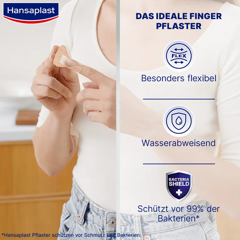 Shopapotheke Hansaplast Elastic Fingerkuppenpflaster Strips