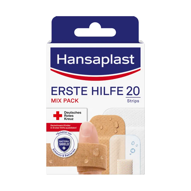 shopapotheke Hansaplast Erste Hilfe Pflaster Mix Strips