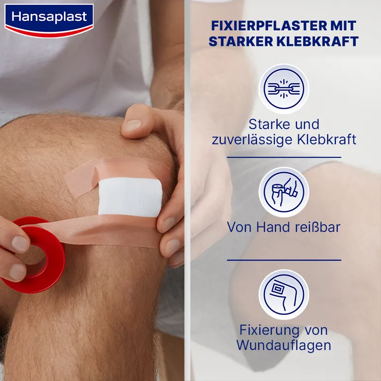 Shopapotheke Hansaplast Fixierpflaster Classic 5 M X 1 25 Cm