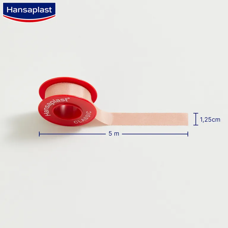 Shopapotheke Hansaplast Fixierpflaster Classic 5 M X 1 25 Cm