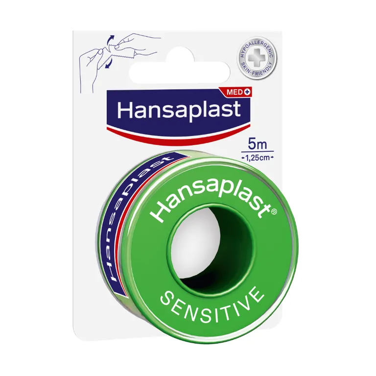shopapotheke Hansaplast Fixierpflaster Sensitive 5 m x 1 25 cm