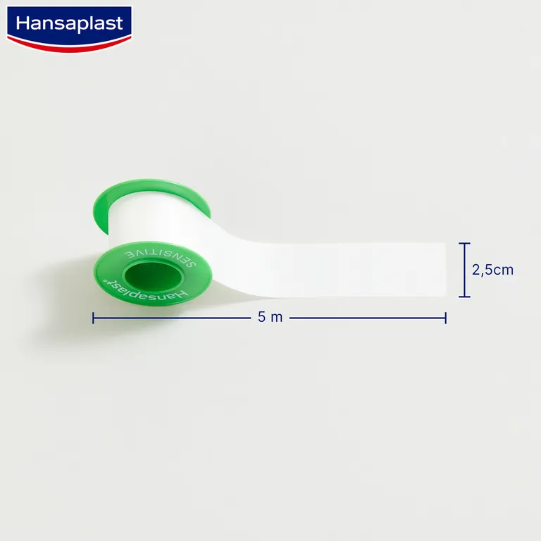 Shopapotheke Hansaplast Fixierpflaster Sensitive 5 M X 2 5 Cm
