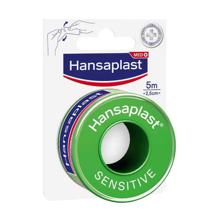 shopapotheke Hansaplast Fixierpflaster Sensitive 5 m x 2 5 cm