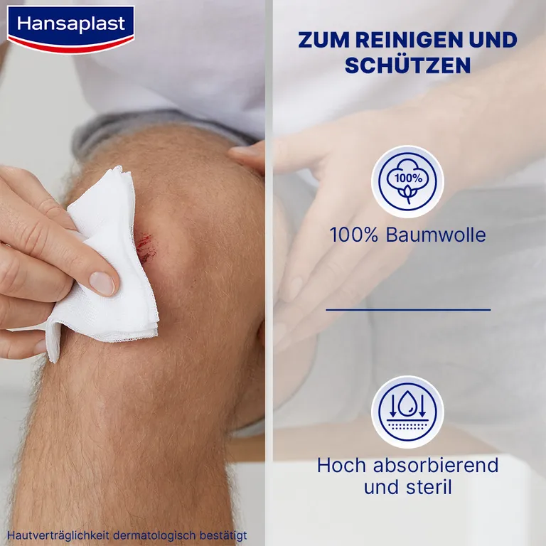 Shopapotheke Hansaplast® MED Sterile Kompressen 10 X 10 Cm