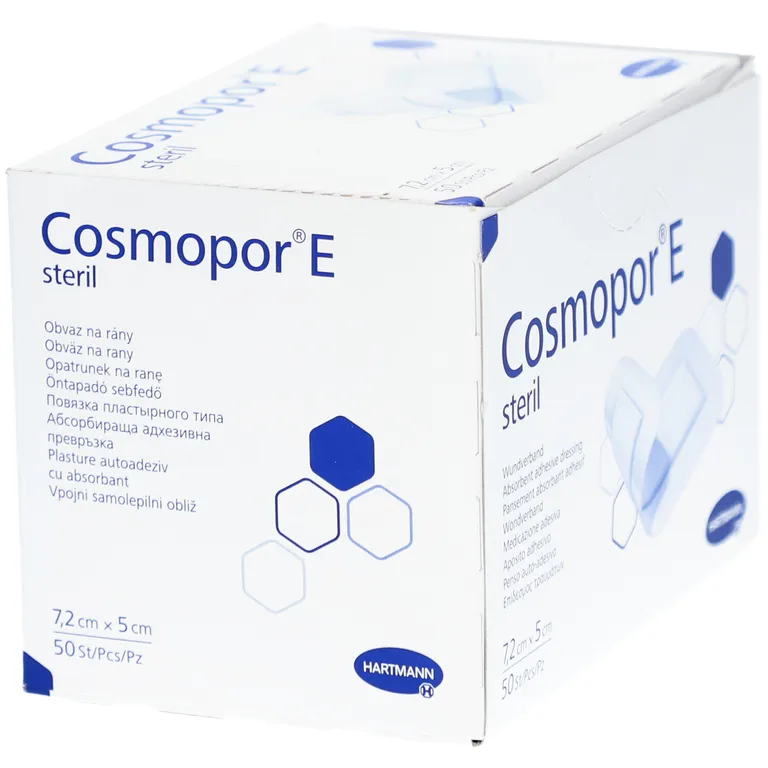 Shopapotheke Hartmann Cosmopor® E Wundpflaster Steril 50 Stück 7 2 X 5 Cm