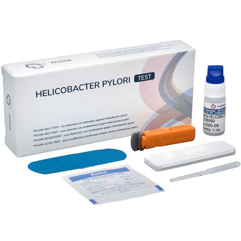 shopapotheke Helicobacter Pylori Test - Helicobacter Pylori Schnelltest - Zuhause Test - The Tester