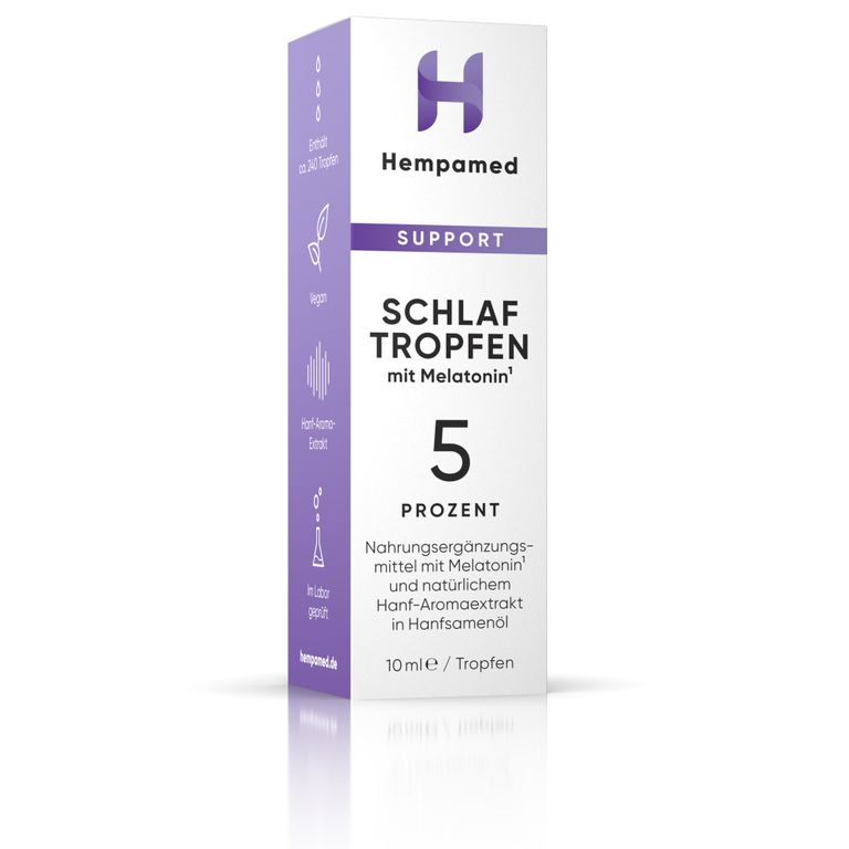 Shopapotheke Hempamed Support Schlaftropfen 5 % Mit Melatonin