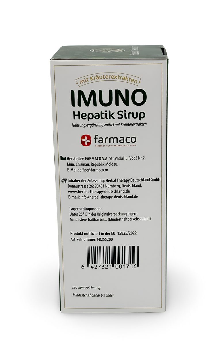 Shopapotheke Herbal Therapy Imuno Leber Hepatik Sirup