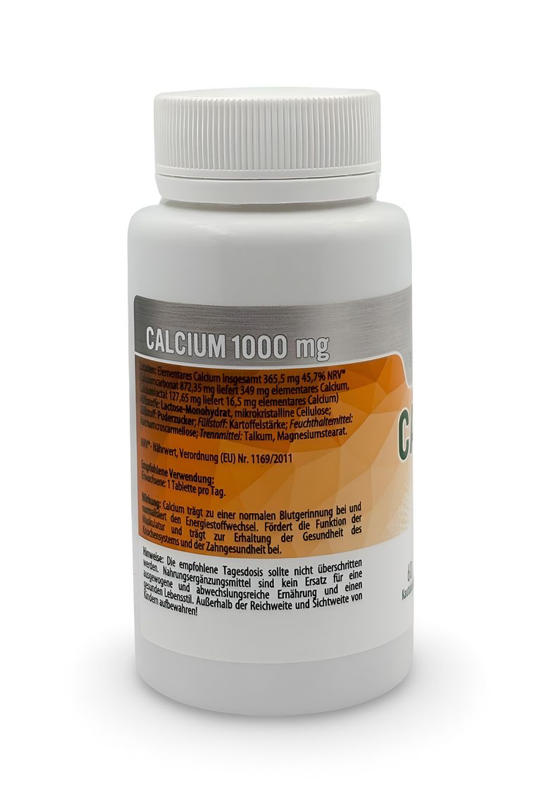 Shopapotheke Herbal Therapy Kalzium 1000 Mg Hochdosiert 60 Tabletten