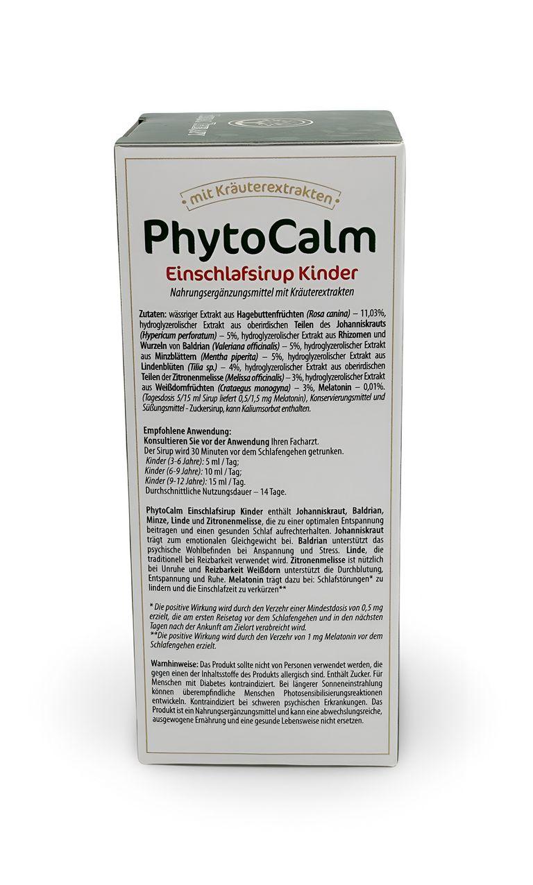 Shopapotheke Herbal Therapy PhytoCalm Beruhigungs- Und Einschlafsirup Kinder