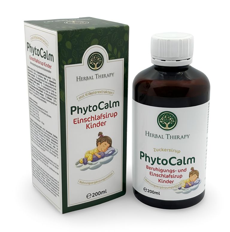 shopapotheke Herbal Therapy PhytoCalm Beruhigungs- und Einschlafsirup Kinder