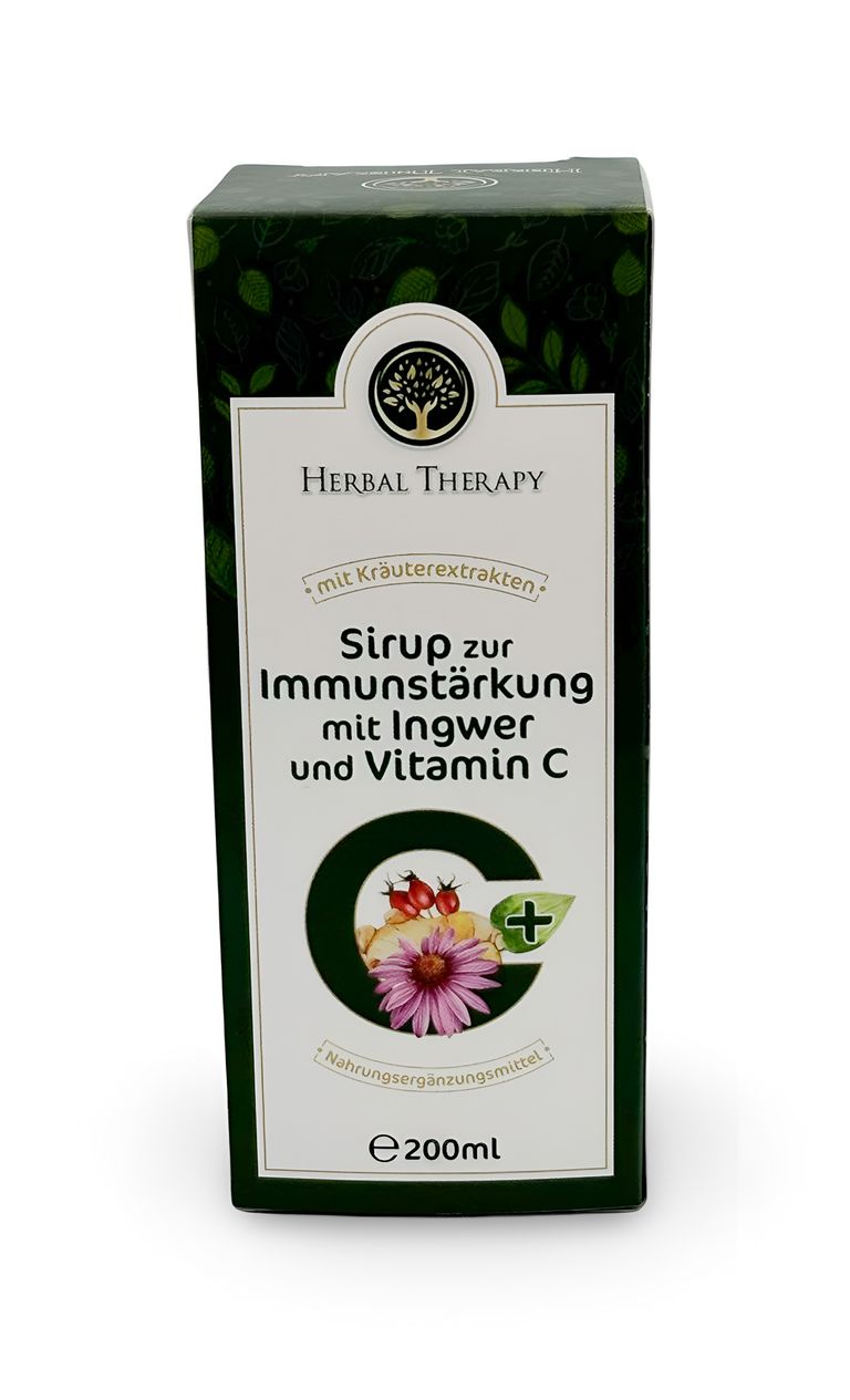 Shopapotheke Herbal Therapy Sirup Zur Immunstärkung Mit Ingwer Und Vitamin C
