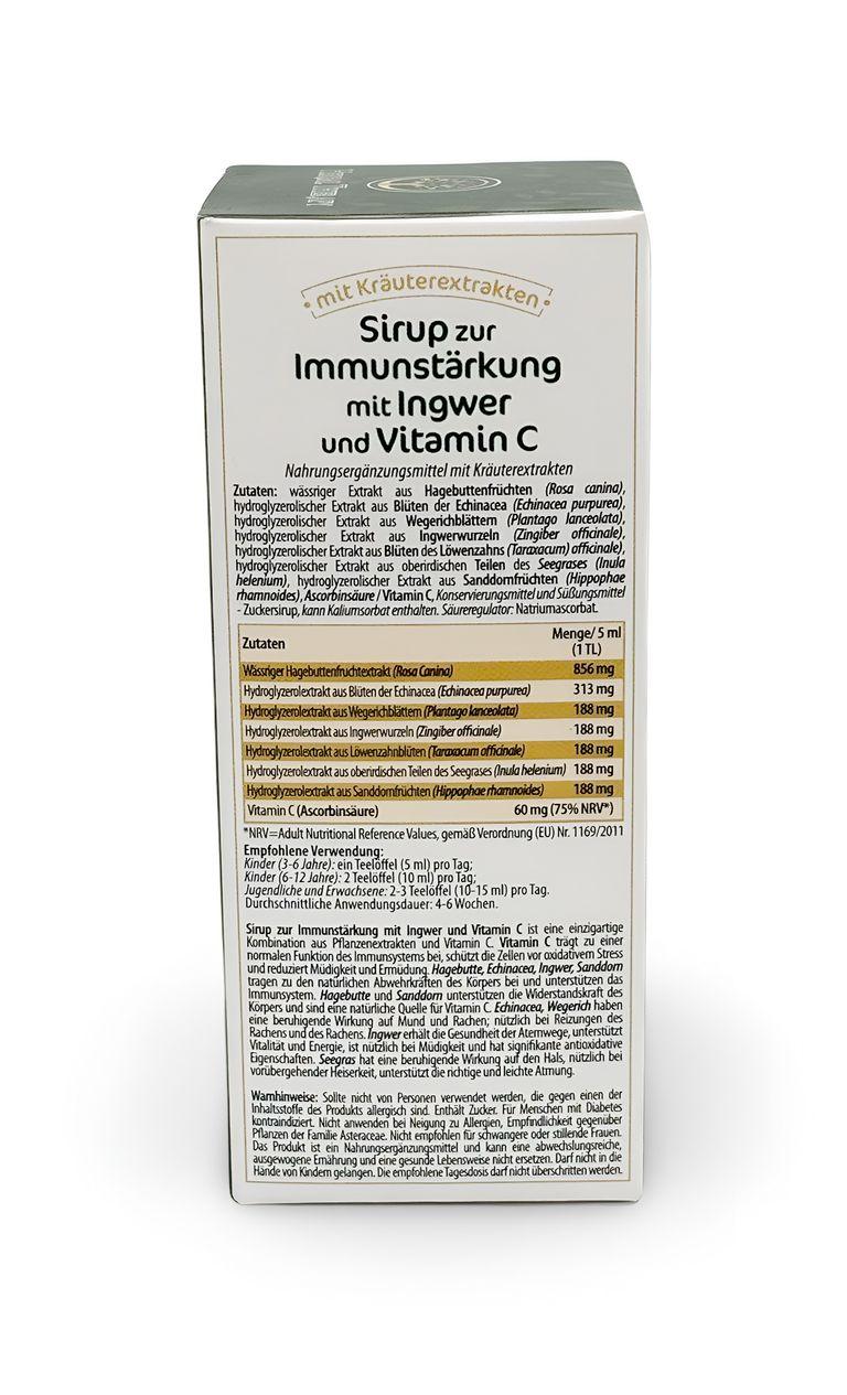 Shopapotheke Herbal Therapy Sirup Zur Immunstärkung Mit Ingwer Und Vitamin C