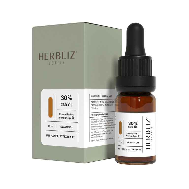 shopapotheke HERBLIZ Klassisch Vollspektrum CBD Öl 30%