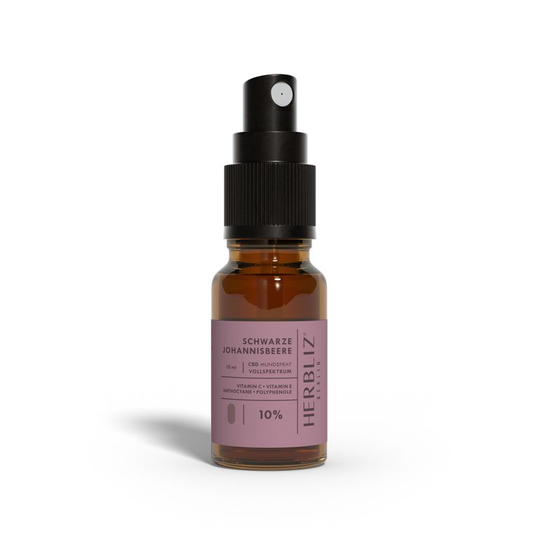 shopapotheke HERBLIZ Schwarze Johannisbeere CBD Öl 10%