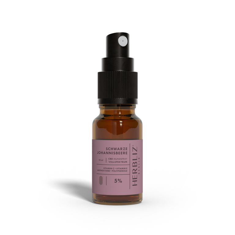 shopapotheke HERBLIZ Schwarze Johannisbeere CBD Öl 5%