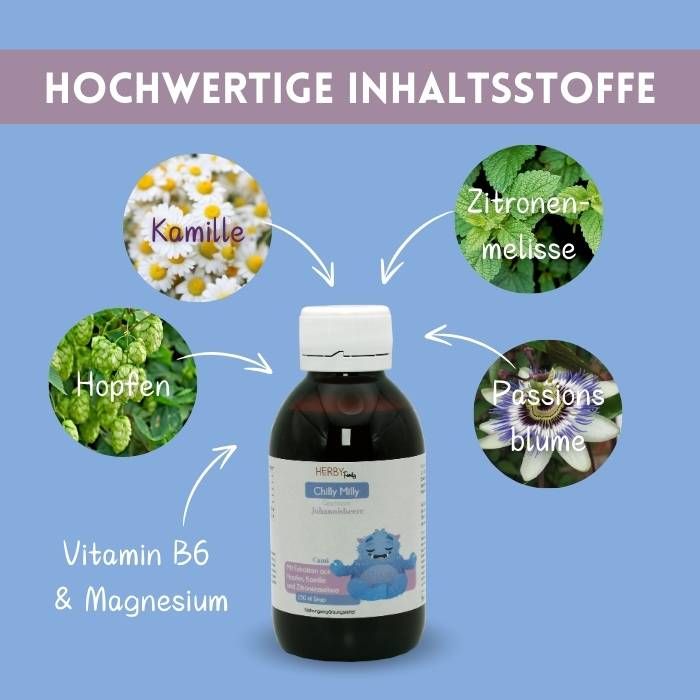 Shopapotheke Herby Family Chilly Milly - Saft Für Kinder Bei Reizüberflutung Und Innerer Unruhe