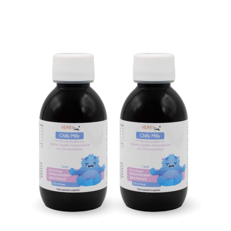 shopapotheke Herby Family Chilly Milly - Saft für Kinder bei Reizüberflutung und innerer Unruhe