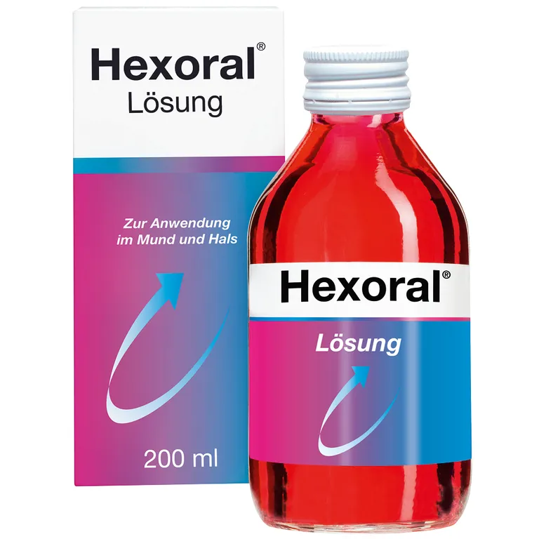shopapotheke Hexoral® Lösung bei Entzündungen in Mund und Rachen