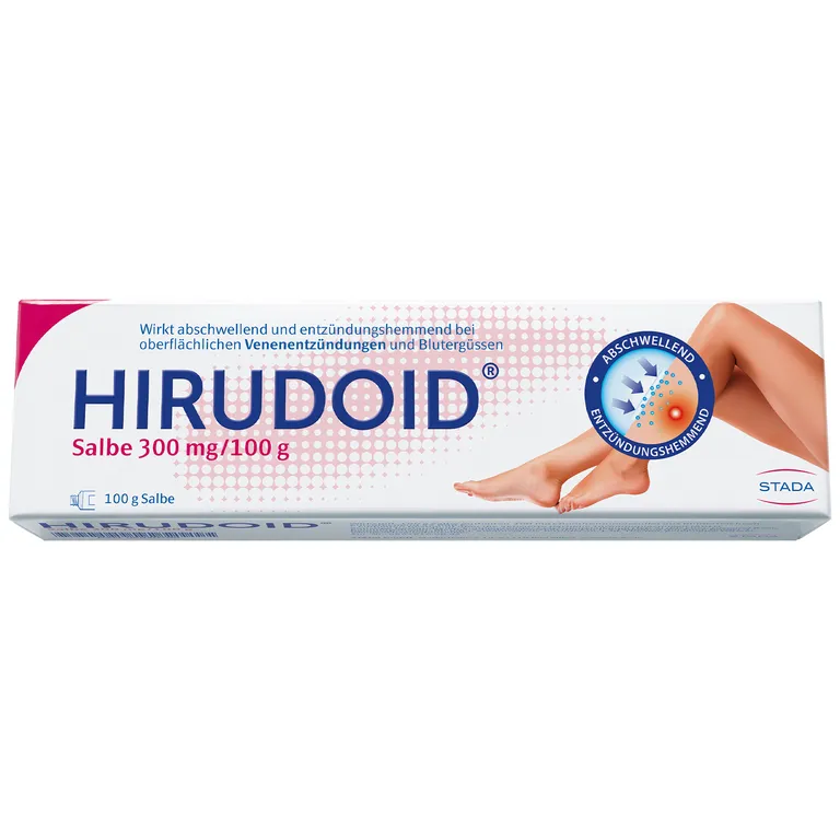 shopapotheke Hirudoid® Salbe bei Venenentzündungen und Blutergüssen