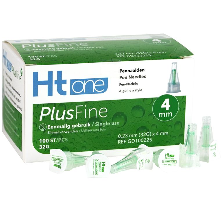 shopapotheke HT One PlusFine 4mm Pen-Nadeln (32G) - 100 Stück
