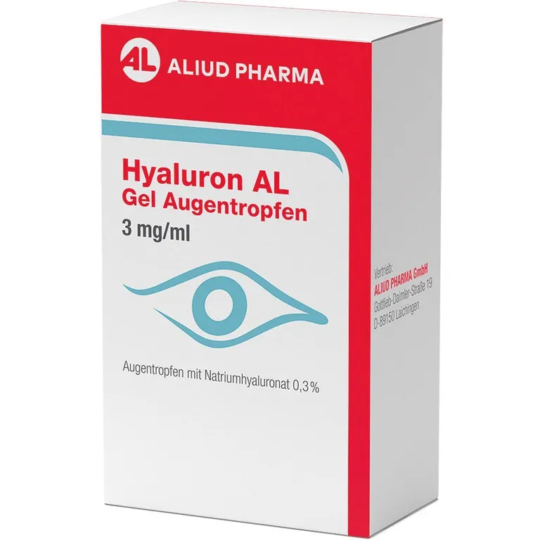 Shopapotheke Hyaluron AL Gel Augentropfen 3 Mg /ml Bei Sehr Trockenen Augen