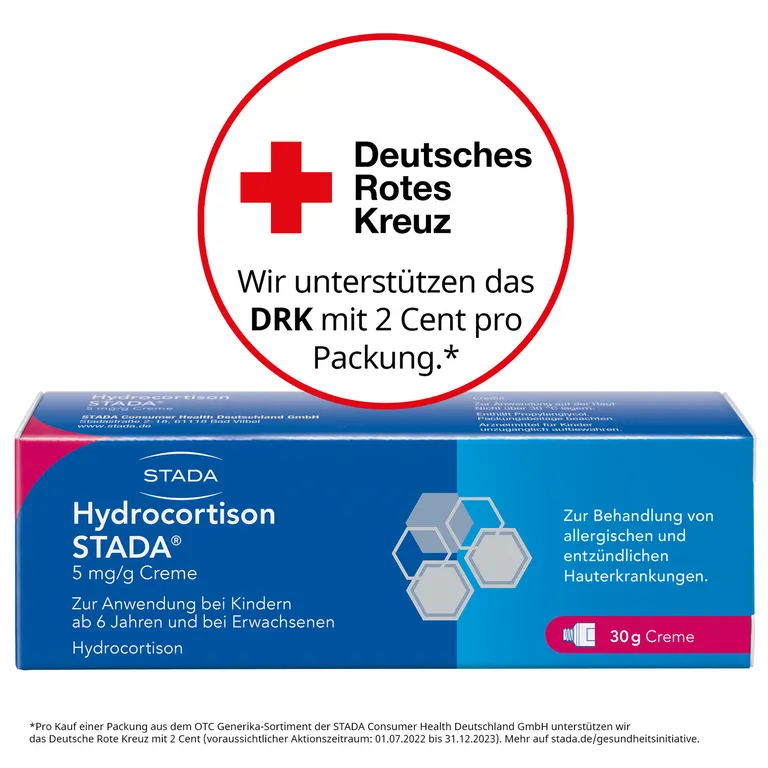 Shopapotheke Hydrocortison STADA® 5 Mg/g Creme Bei Juckreiz Sonnenbrand Und Insektenstichen