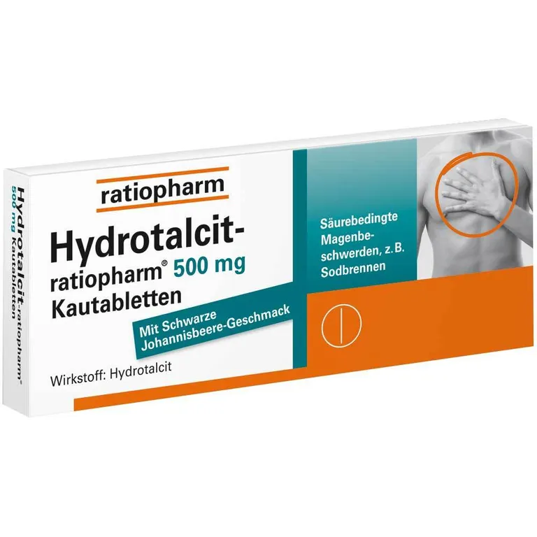 shopapotheke Hydrotalcit-ratiopharm® 500 mg Kautabletten