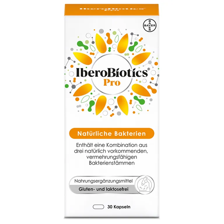 shopapotheke IberoBiotics® Pro - die PROaktive Ergänzung mit vermehrungsfähigen Bakterienstämmen